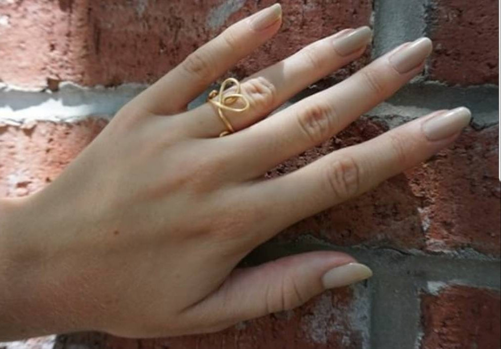 Heart Ring - Dainty Gold or Silver Fashion Ring | Promise Ring