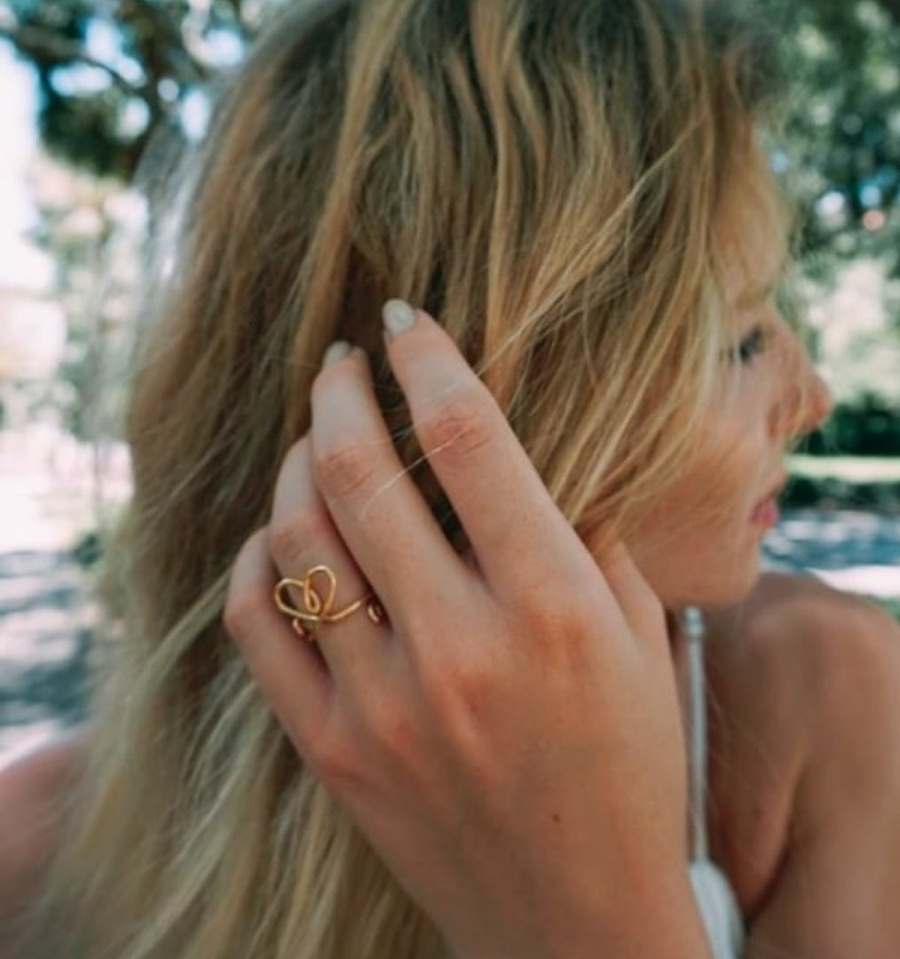 Heart Ring - Dainty Gold or Silver Fashion Ring | Promise Ring