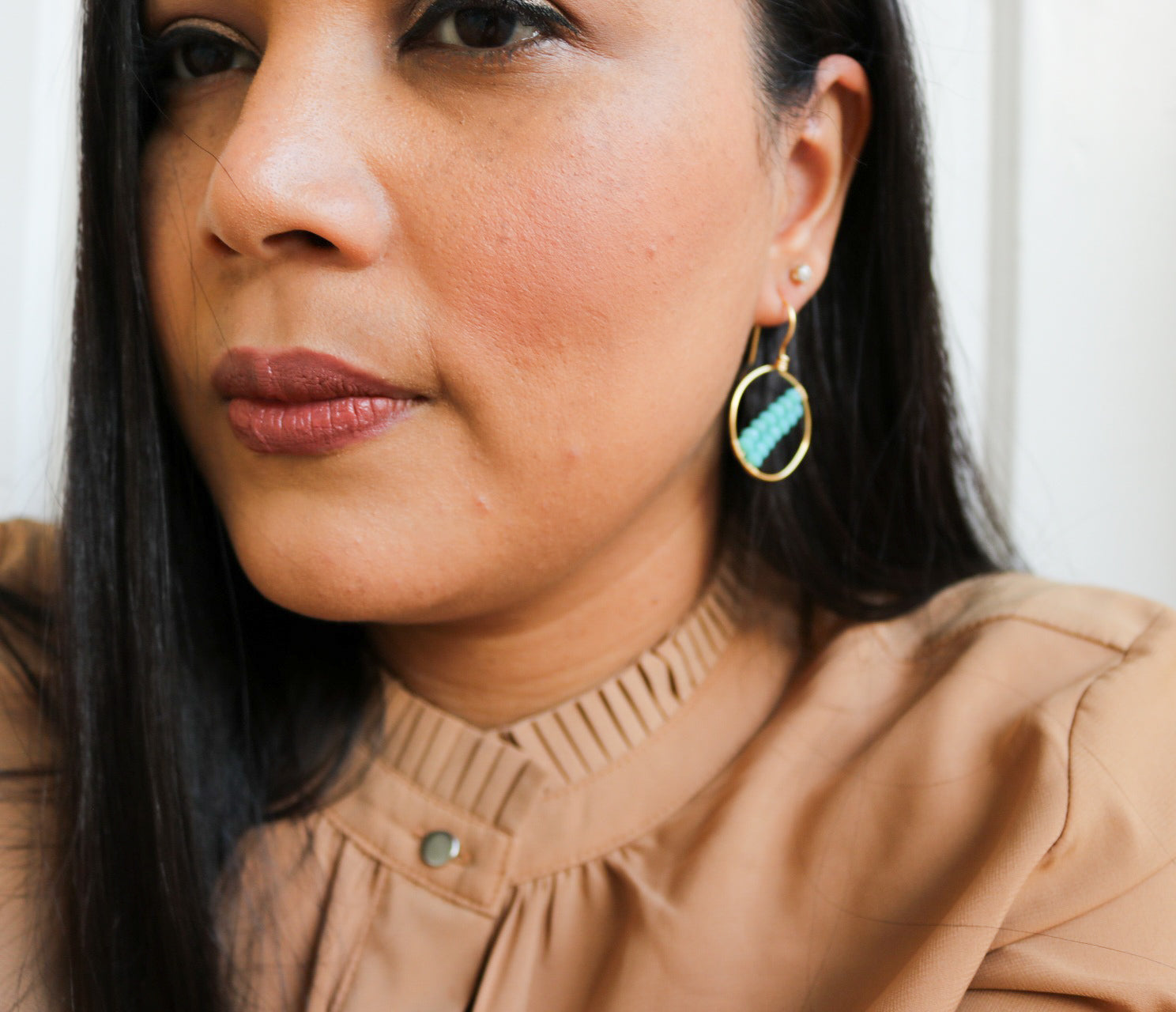 Hoop earrings - Gold Small Hoop Earrings, Minimalist Style