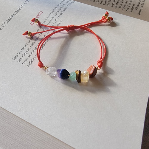 7 Chakra Bracelet - Gemstone Beaded Crystal Bracelet | Reiki Bracelet