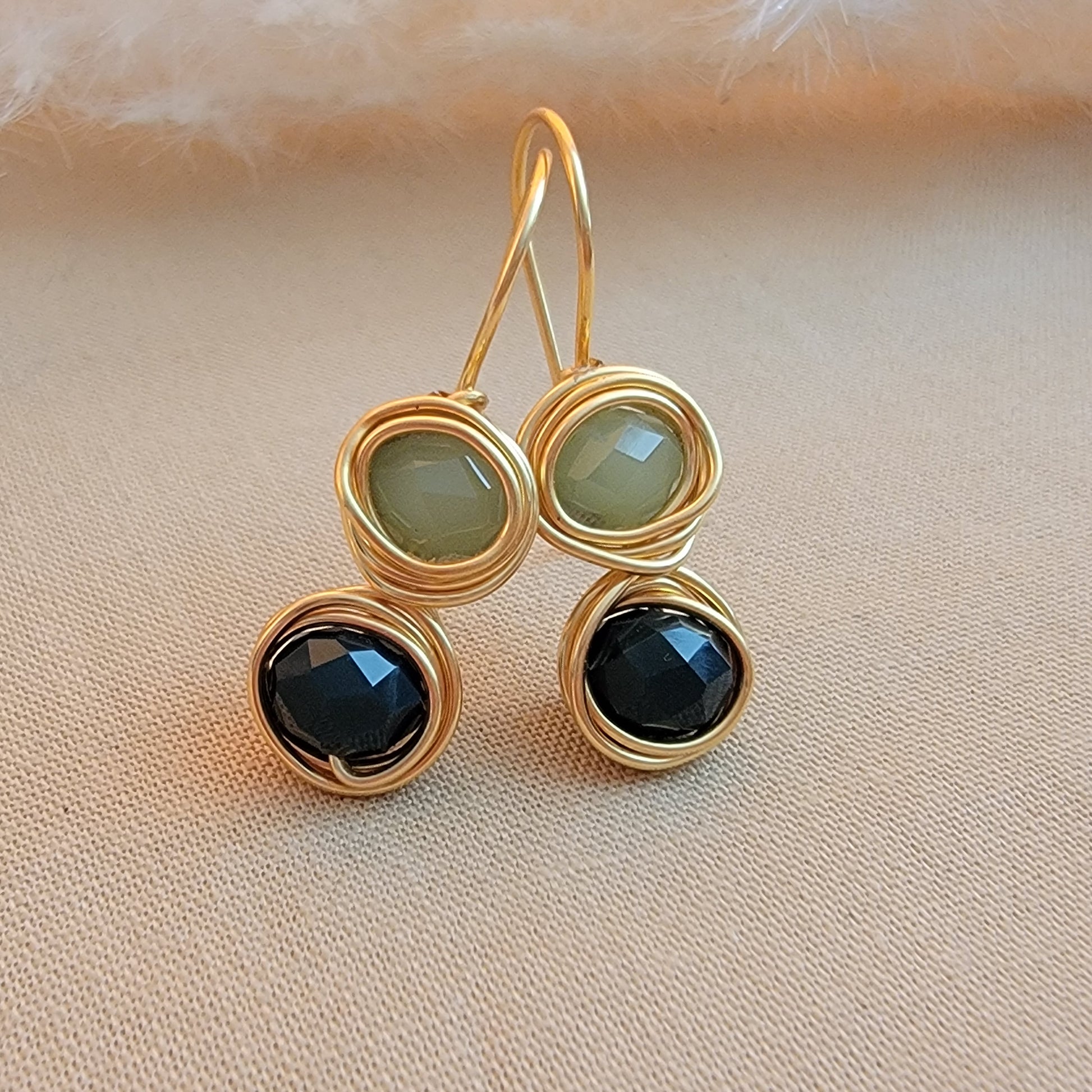 Dainty dro earrings - Gold Drop Earrings | Elegant Jewelry