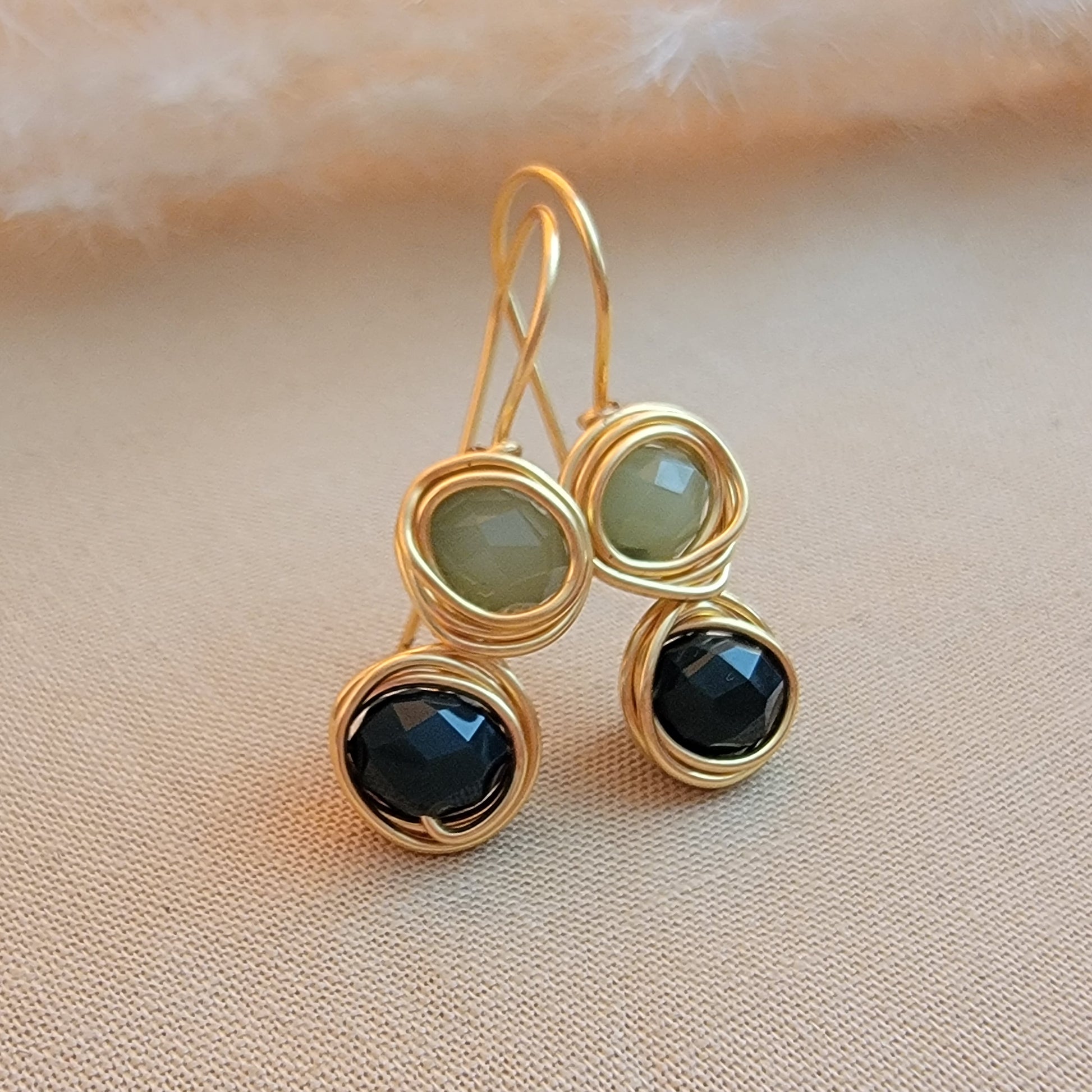 Dainty dro earrings - Gold Drop Earrings | Elegant Jewelry