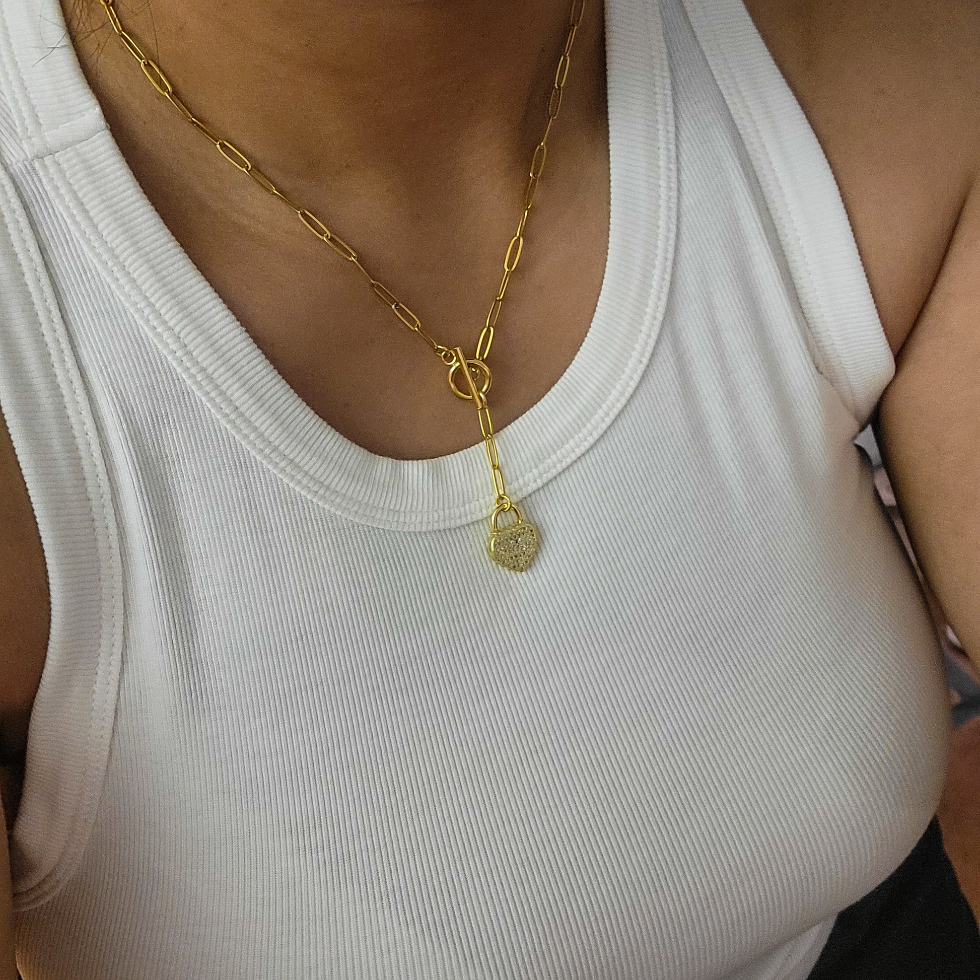 Layered necklace