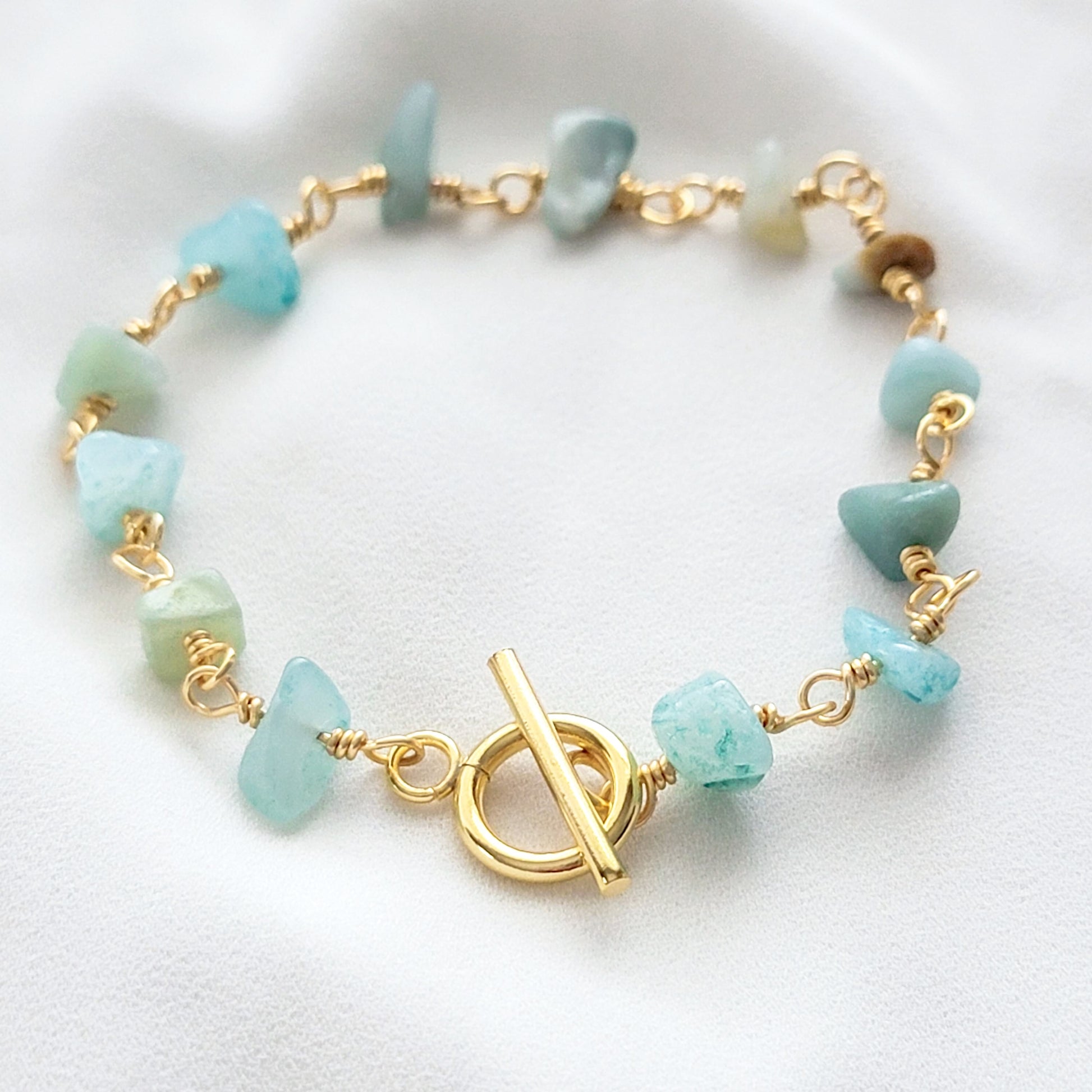 Aventurine Bracelet Minimalist - Gemstone Crystal Bracelet