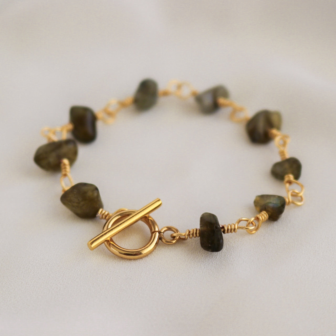 Aventurine Bracelet Minimalist - Gemstone Crystal Bracelet