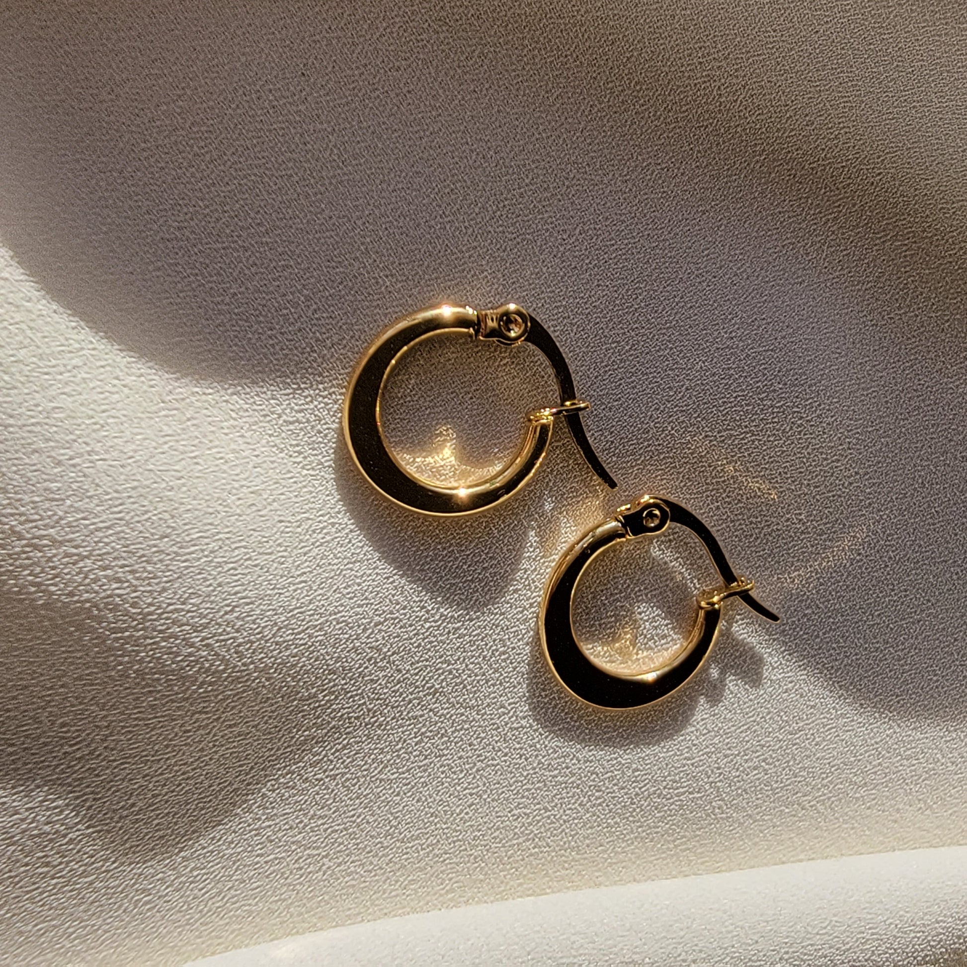 Mini Hoops earrings | Gold Hoop Earrings and Huggie Hoops