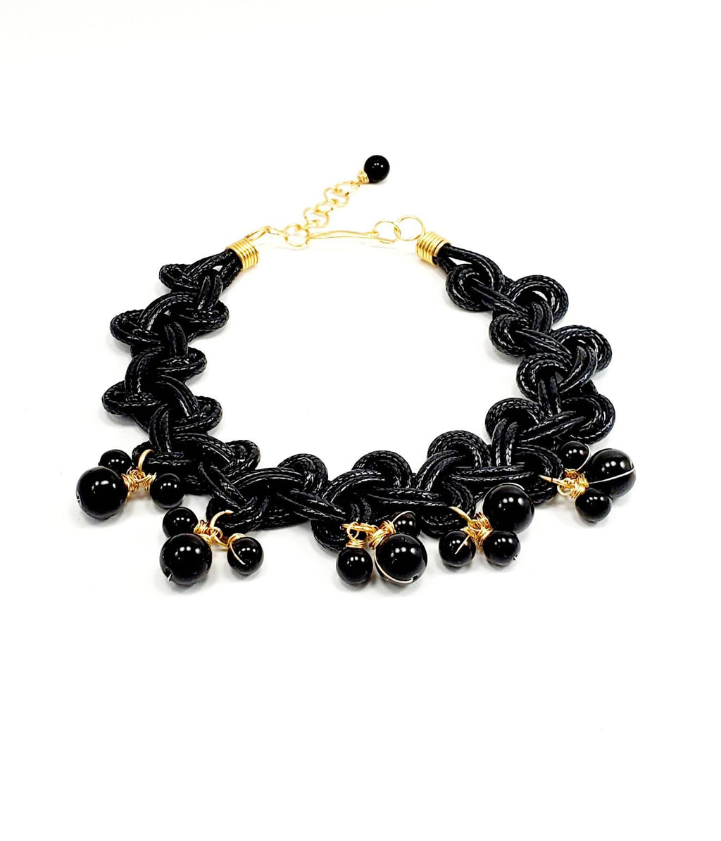 Pearl choker necklace, chunky choker necklace, black necklace choker, gifted choker, chunky charm necklace, moms gifted, giftful gifts women