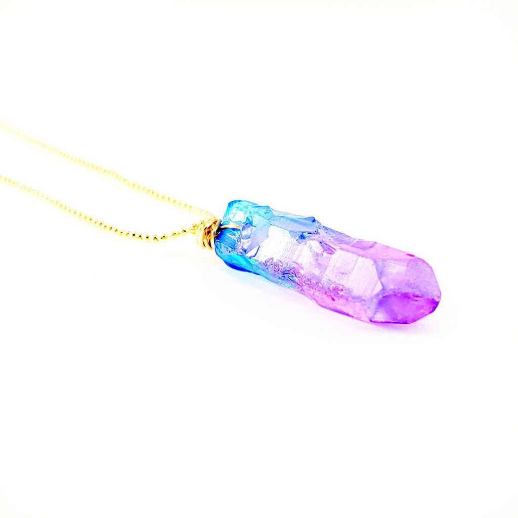 Raw Pink Quartz Necklace, Rose Quartz Pendant, Gold Filled Choker Necklace, First Anniversary Gift For Her, 21st Birthday Gift For Her