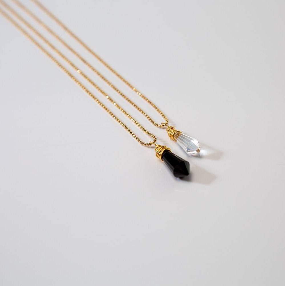 Pendulum necklace, Pendulum Thin necklace crystal, Healing Crystal Pendant, Crystal Point Pendant, giftful valentines, valentine gifted