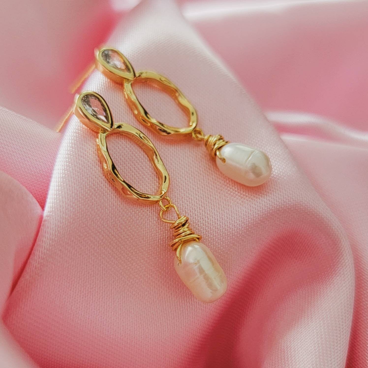 Crystal Quartz Hoop Earrings, Gold Boho Hoops, Crystal Hoops, clear quartz hoop earrings, gold filled hoop earrings, thin gold hoop earrings