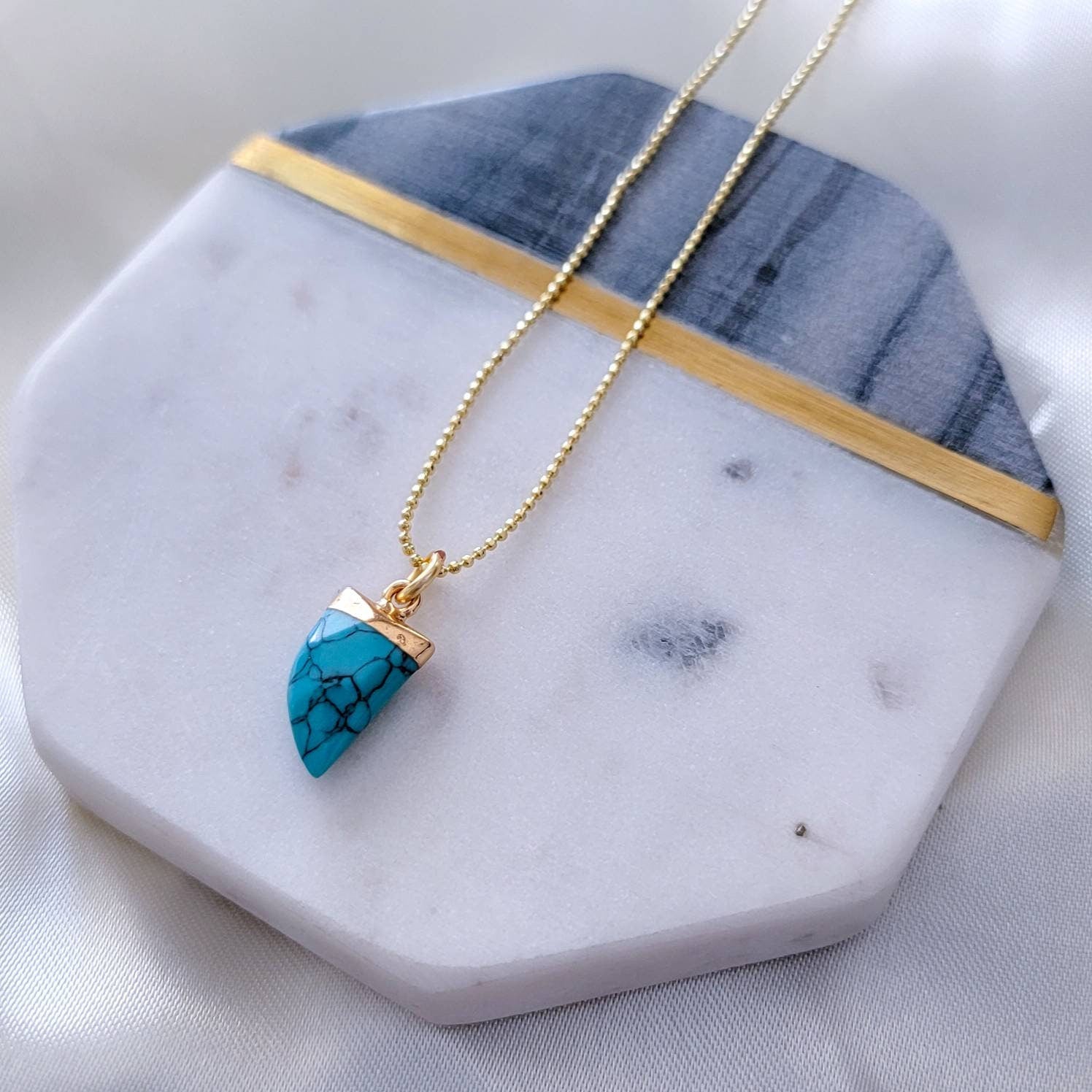 Amethyst necklace, Jade necklace, Turquoise necklace, Thin necklace chain, amethyst quartz necklace, gifted jewelry necklace, giftful sister