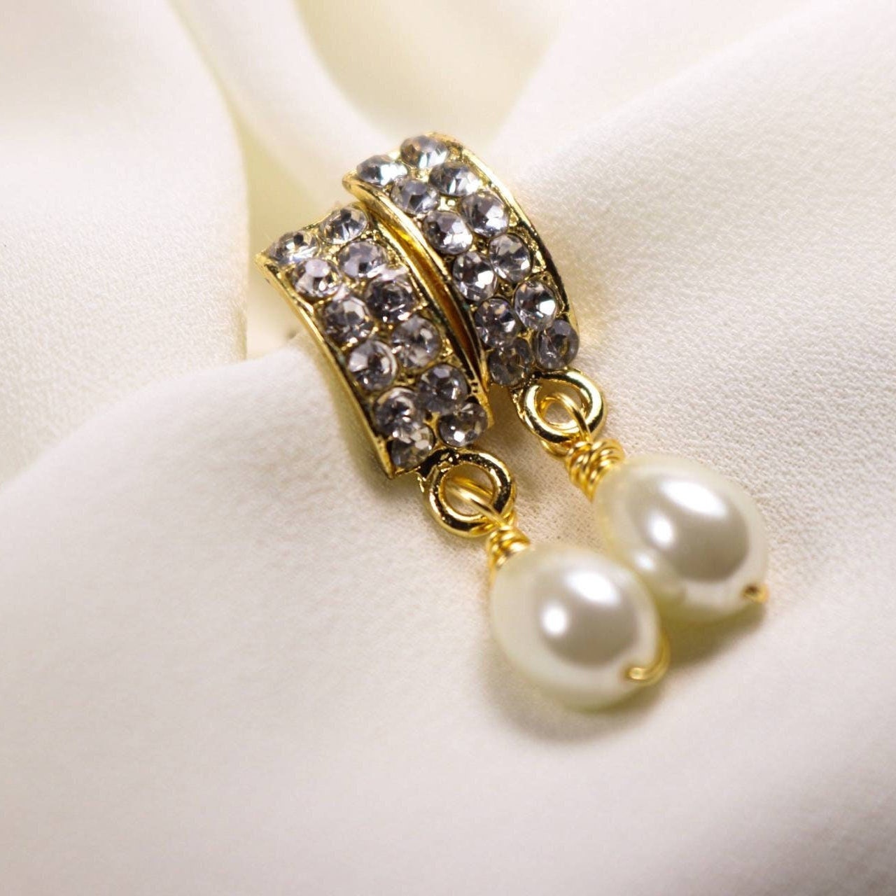 Pearl drop earrings, Pearl earrings wedding, Bride earrings for wedding, Pearl Earrings Dangle,Bridesmaid Earrings, pearl earrings wedding