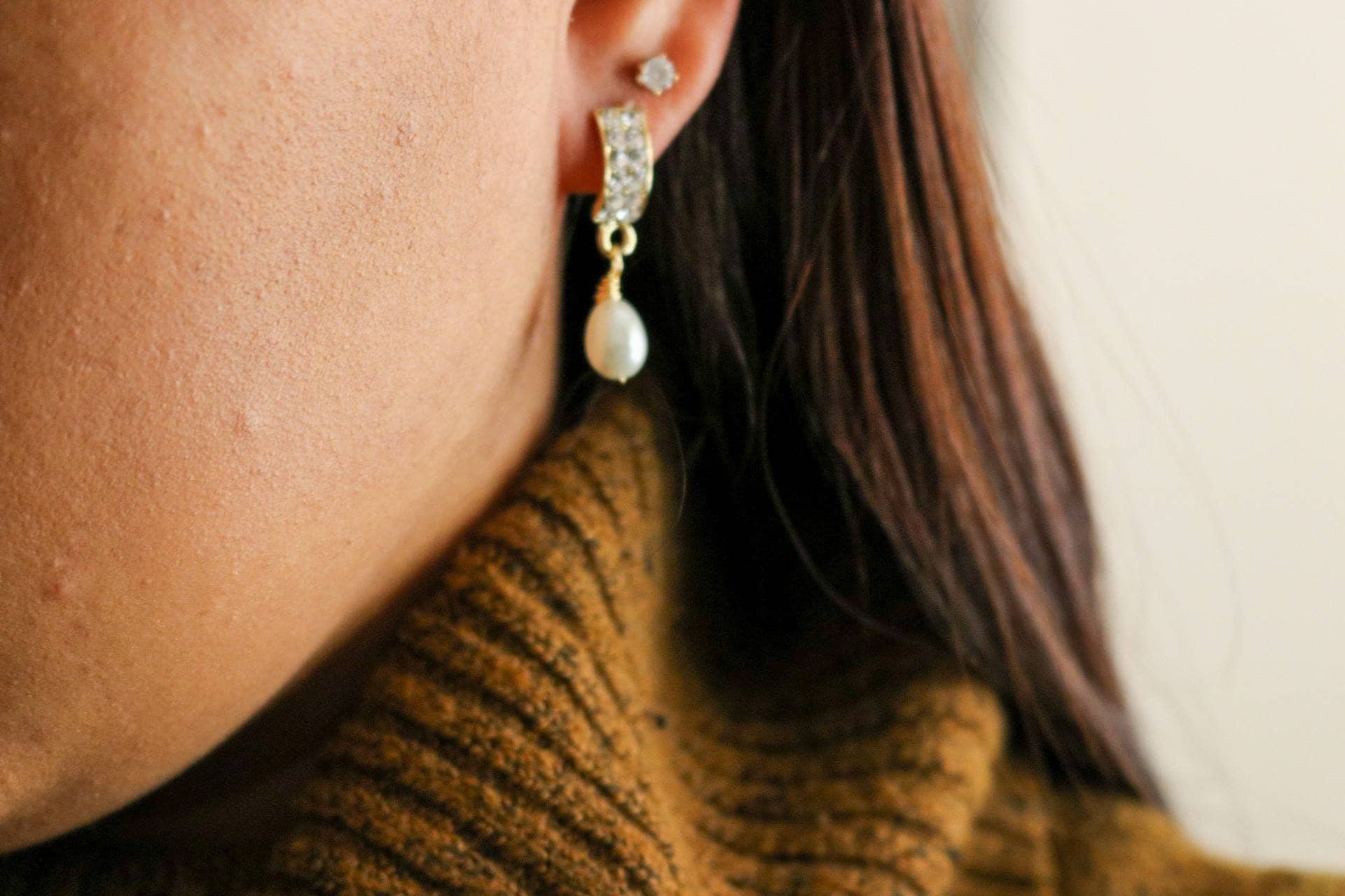 Pearl drop earrings, Pearl earrings wedding, Bride earrings for wedding, Pearl Earrings Dangle,Bridesmaid Earrings, pearl earrings wedding