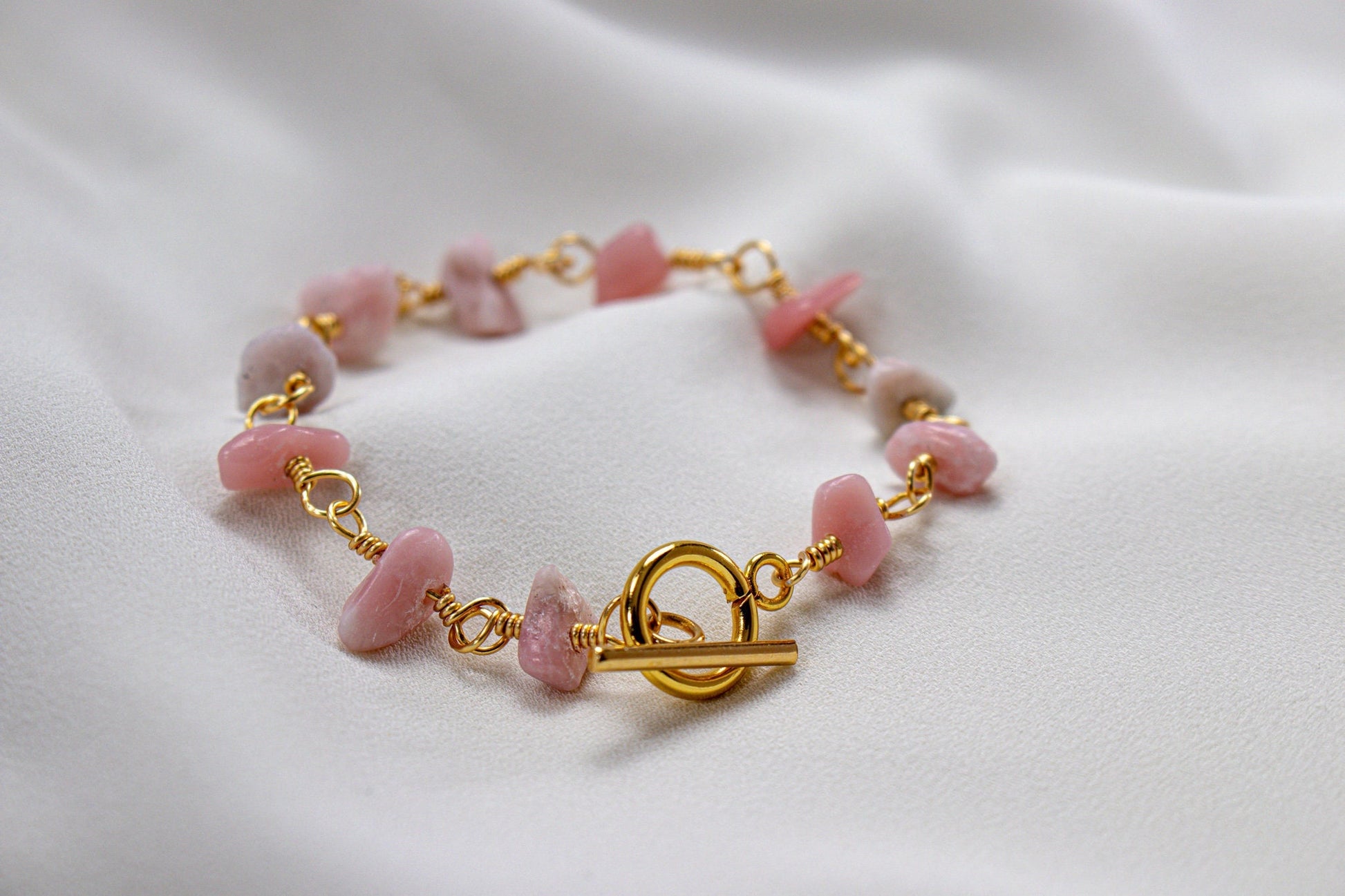 Natural Rhodonite Bracelet, Healing Rhodonite Stone Bracelet, Natural Gemstone Bracelet, Healing Bracelet, Mothers day gift,Grandma bracelet