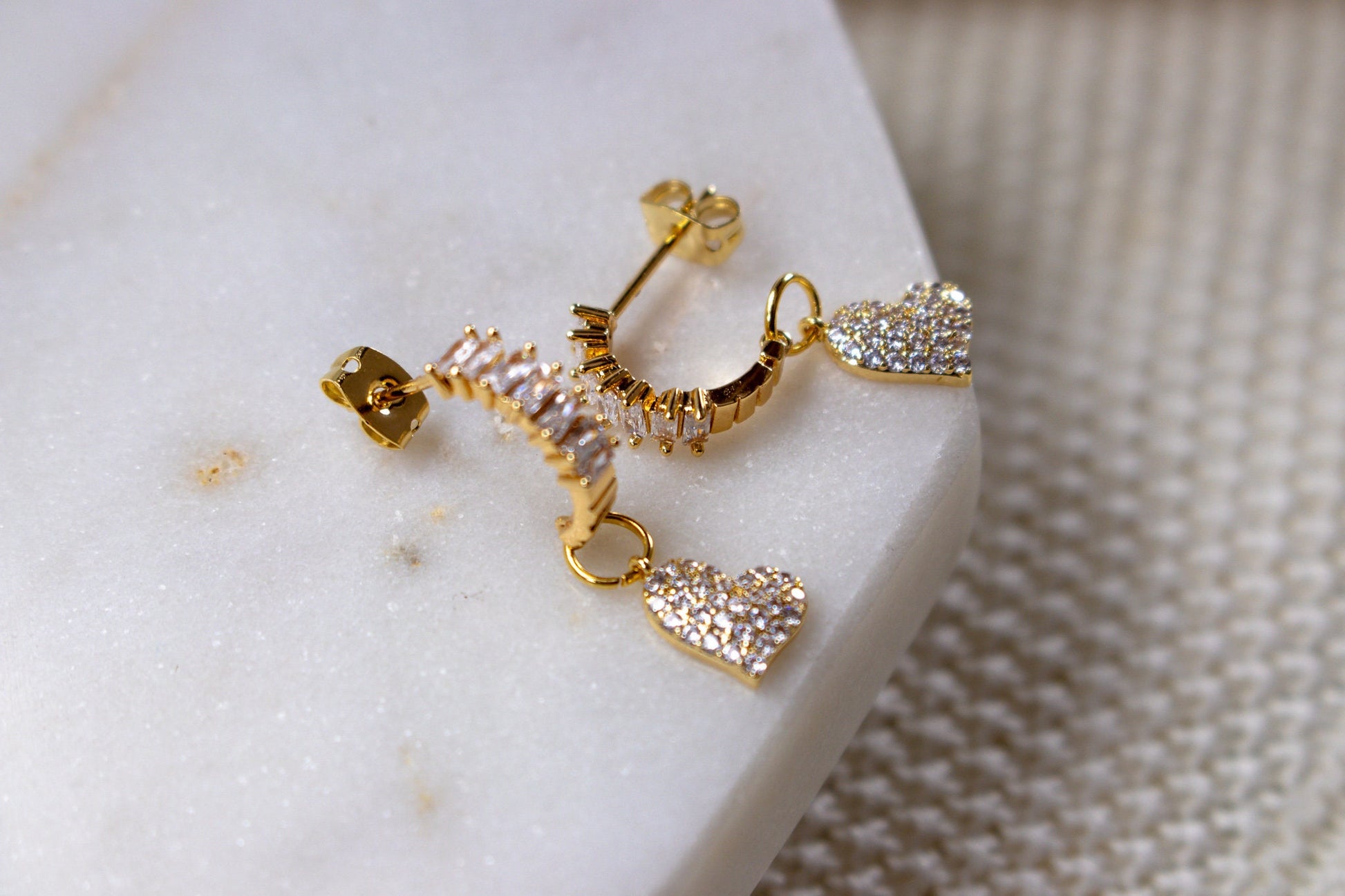 Tiny hoops earrings, Mini hoop earrings, Heart hoop earrings, Tiny gold hoop earrings, Tiny huggie earrings, Open huggie earrings