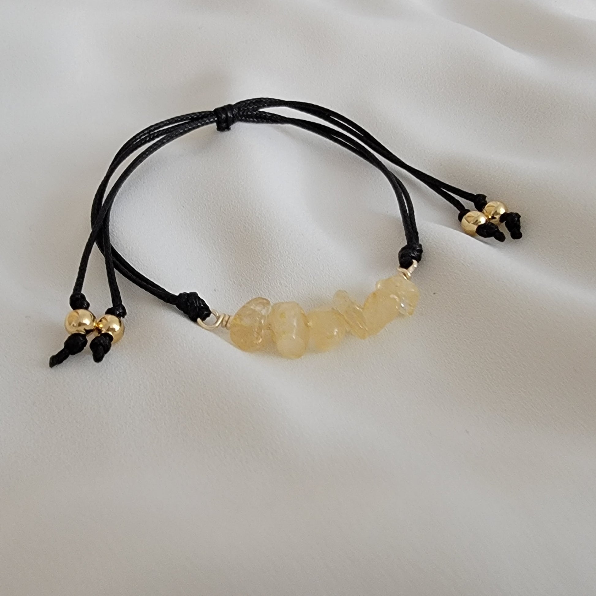 Genuine Gemstone Bracelets, Crystal Bar Bracelet, Crystal Bar Bracelet for Women, waxed cord bracelet, healing bracelet, gift gifte giftful