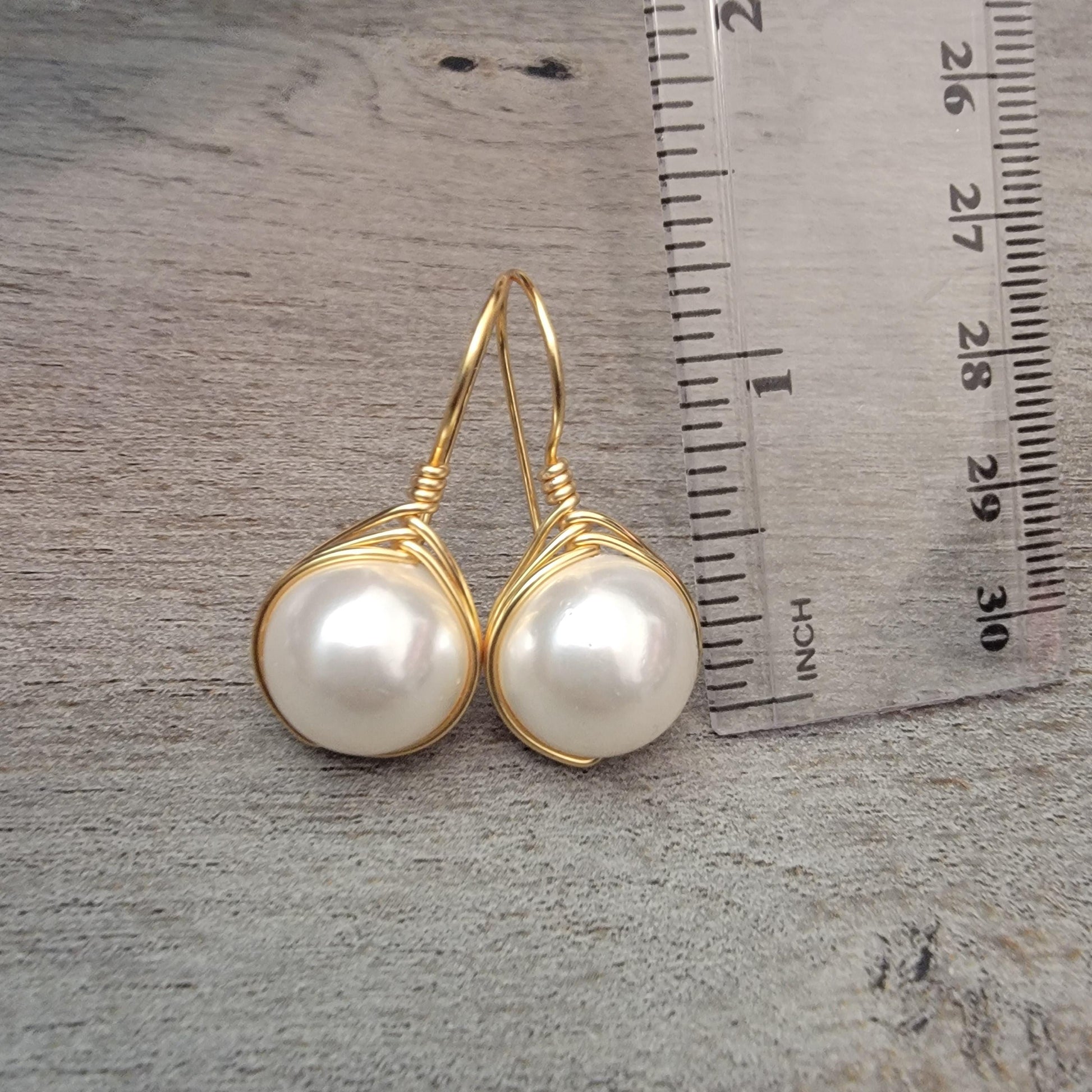 Large pearl drop earrings, pearl drop earrings, Pearl earrings wedding bridesmaid, maid-of-honor gift, wedding pearls earrings, pearl ears