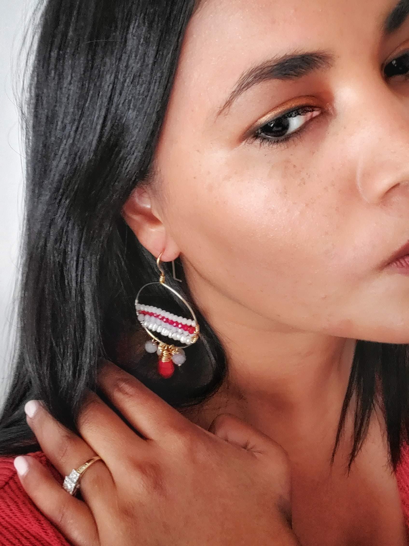 Large hoop earrings, gold large hoops earrings, thin hoop earring, gold hoop earrings, wedding giftful gift, gift for- her