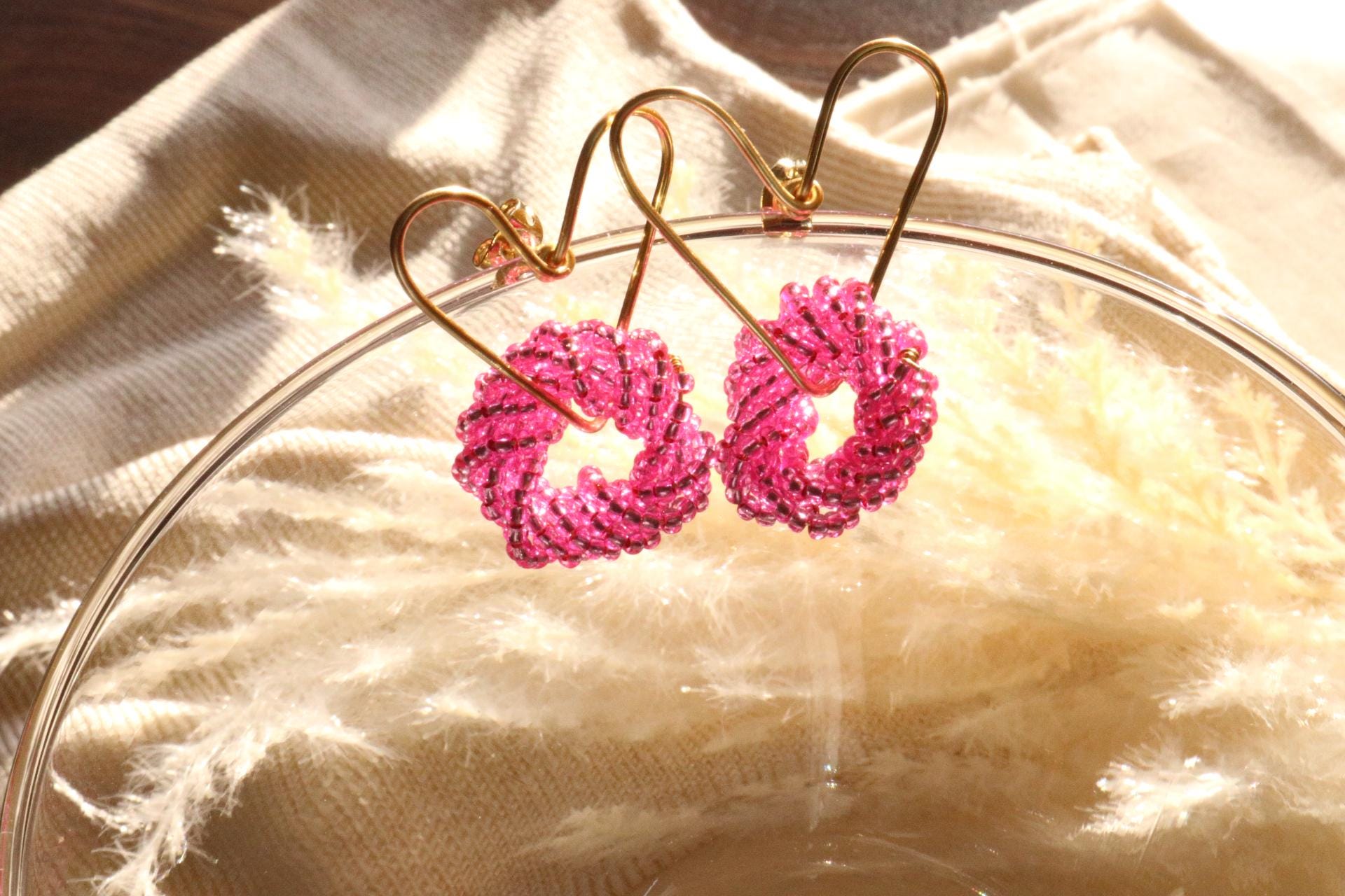 Heart earrings, heartful earrings, heart gold earrings, minimalistic earrings, dainty earrings, huggie hoop earrings, coquette jewelry