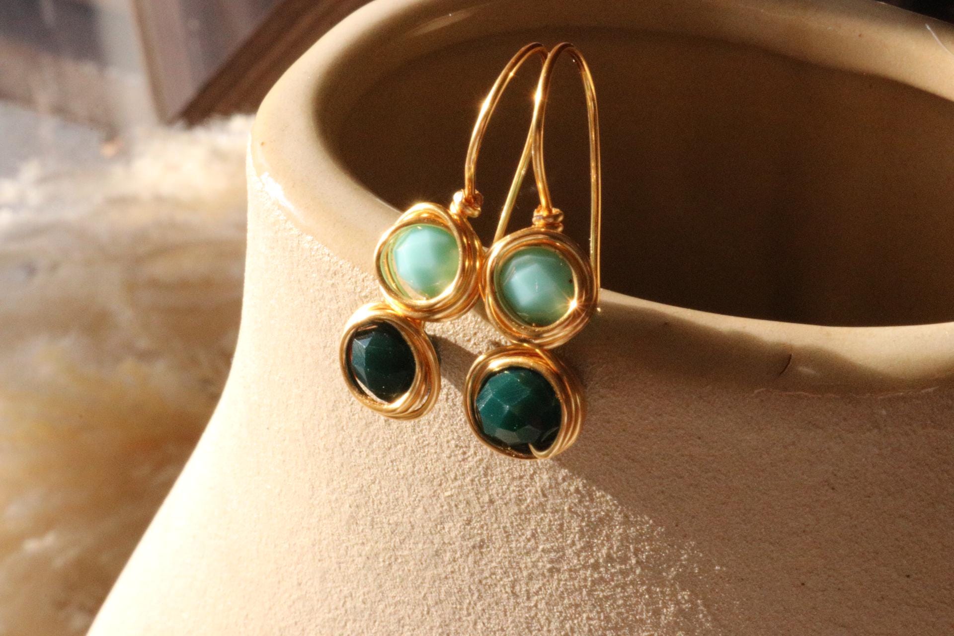 Dainty minimalist earrings, tini earrings, huggie earrings, crystal earrings, drops earrings, dropping earring, minimalist earring