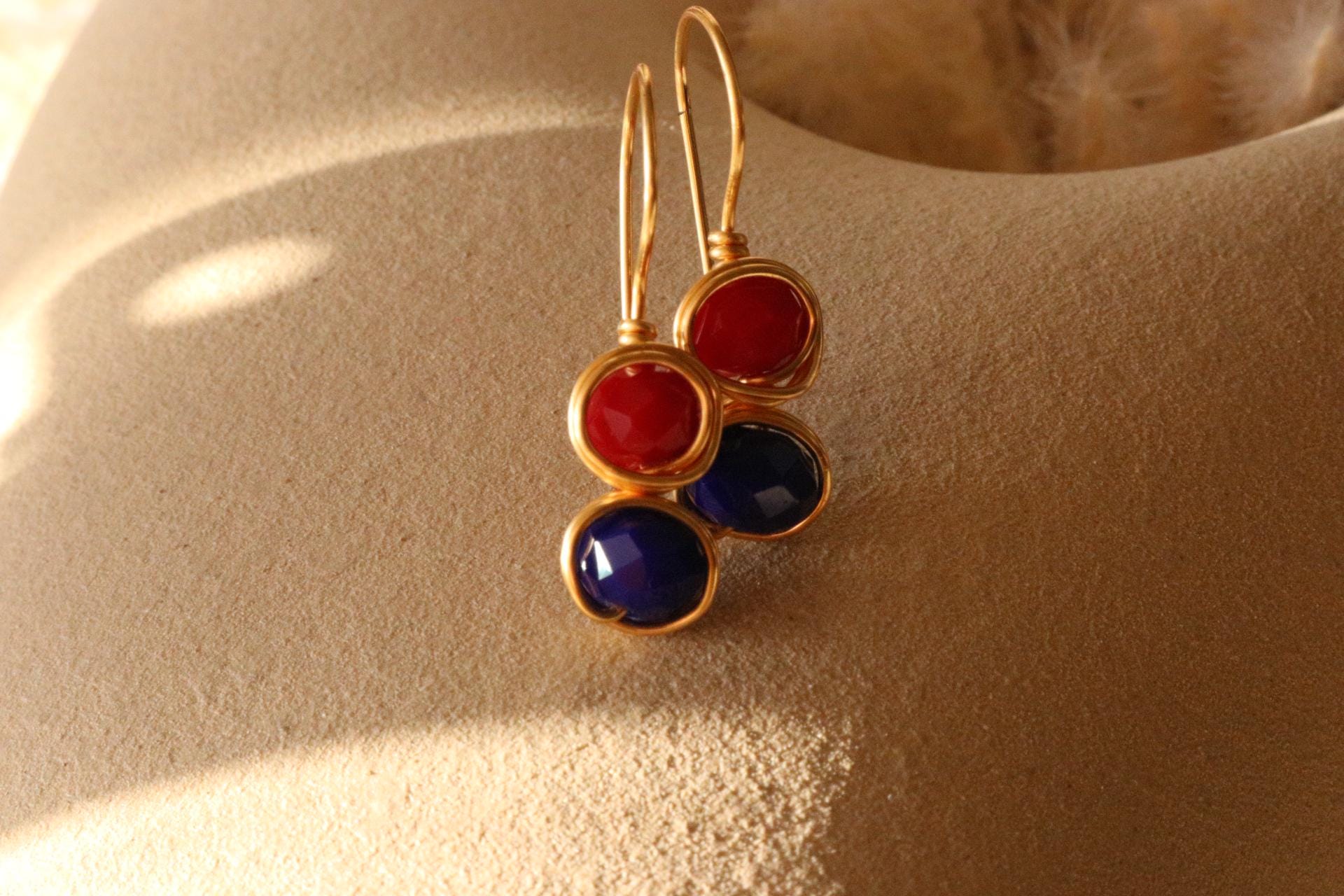 Drop Crystal  Earrings, Dainty minimalist earrings, tini earrings, huggie earrings, crystal earrings, drops earrings, dropping earring, minimalist earring