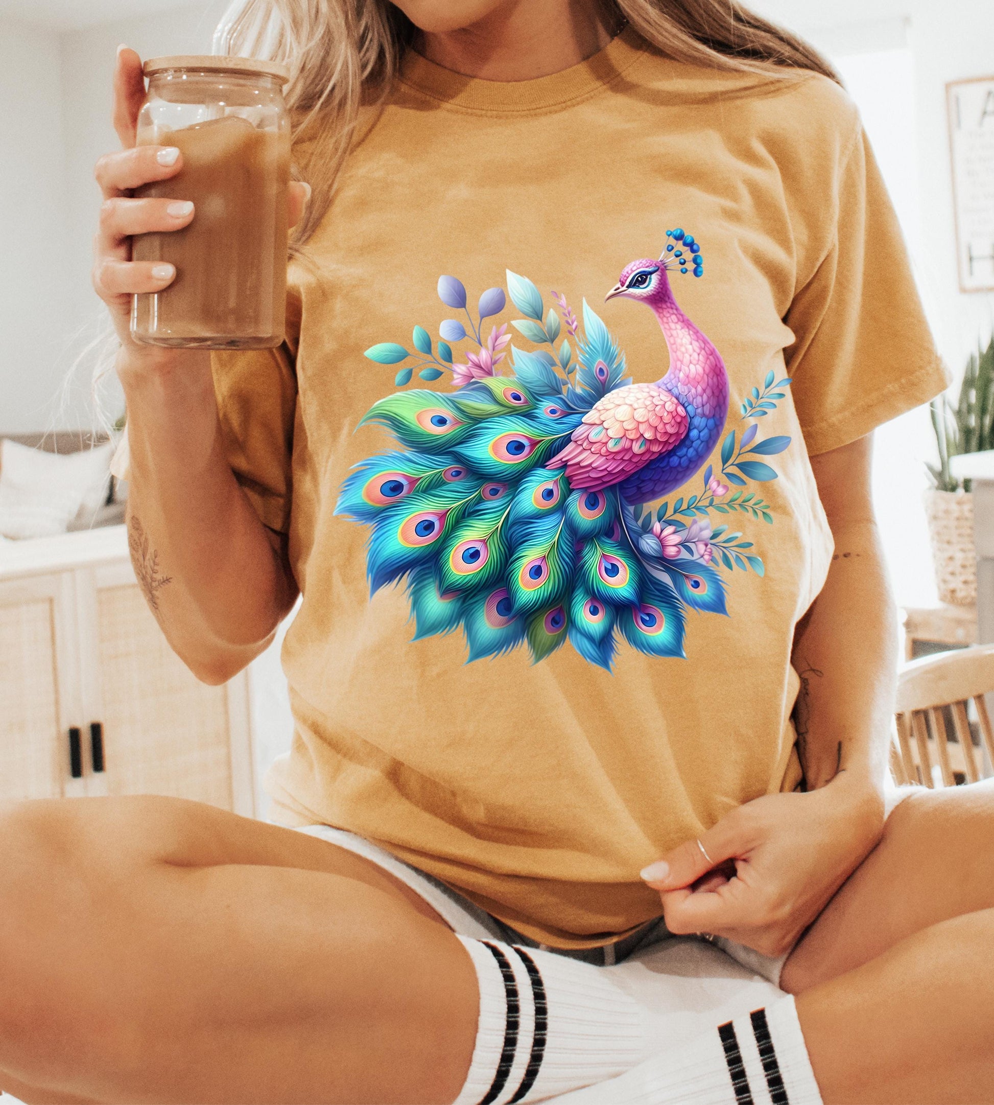 Peacock Shirt, Peacock Lover Shirt, Cute Women Shirt, Funny Women Shirt, Mothers day Shirt, Unisex Shirt, Birthday Gift Shirt, Gift For Her