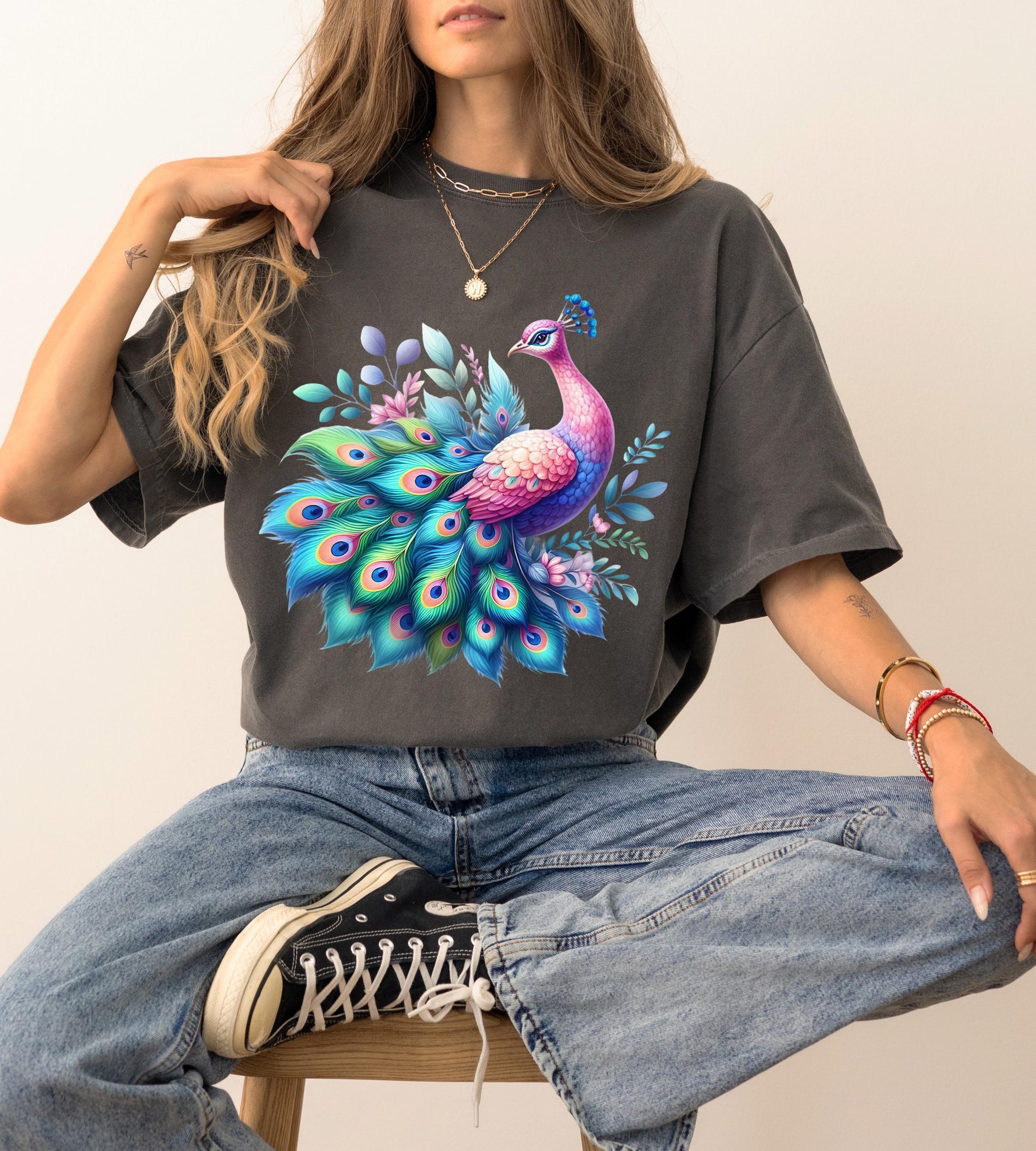 Peacock Shirt, Peacock Lover Shirt, Cute Women Shirt, Funny Women Shirt, Mothers day Shirt, Unisex Shirt, Birthday Gift Shirt, Gift For Her