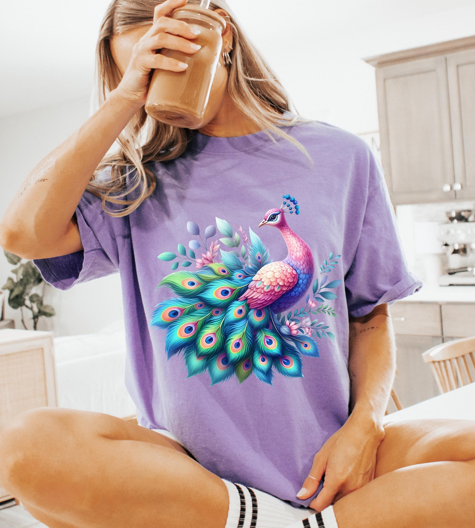Peacock Shirt, Peacock Lover Shirt, Cute Women Shirt, Funny Women Shirt, Mothers day Shirt, Unisex Shirt, Birthday Gift Shirt, Gift For Her