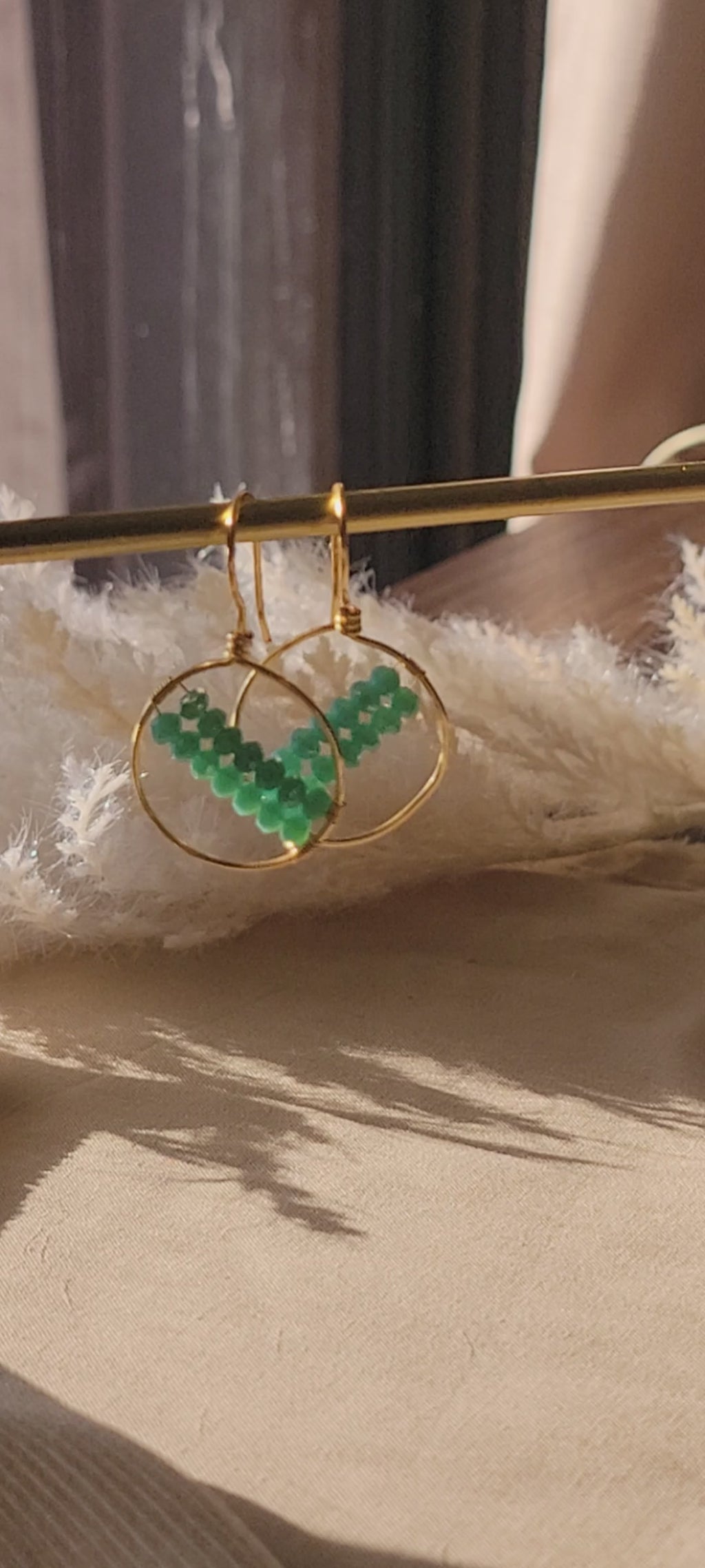 Hoop earrings - Gold Small Hoop Earrings, Minimalist Style