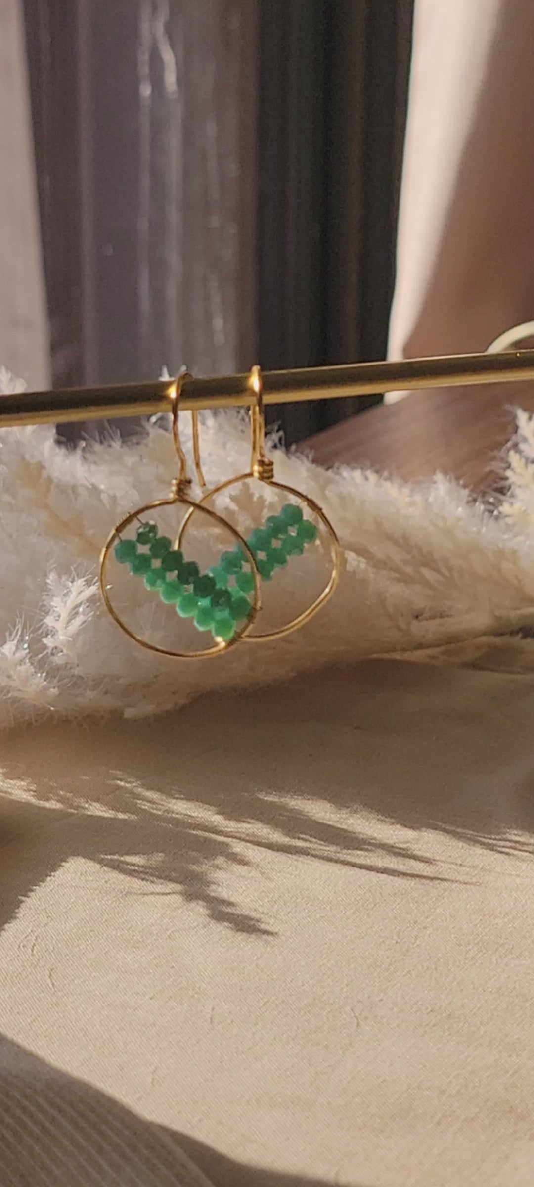 Hoop earrings - Gold Small Hoop Earrings, Minimalist Style