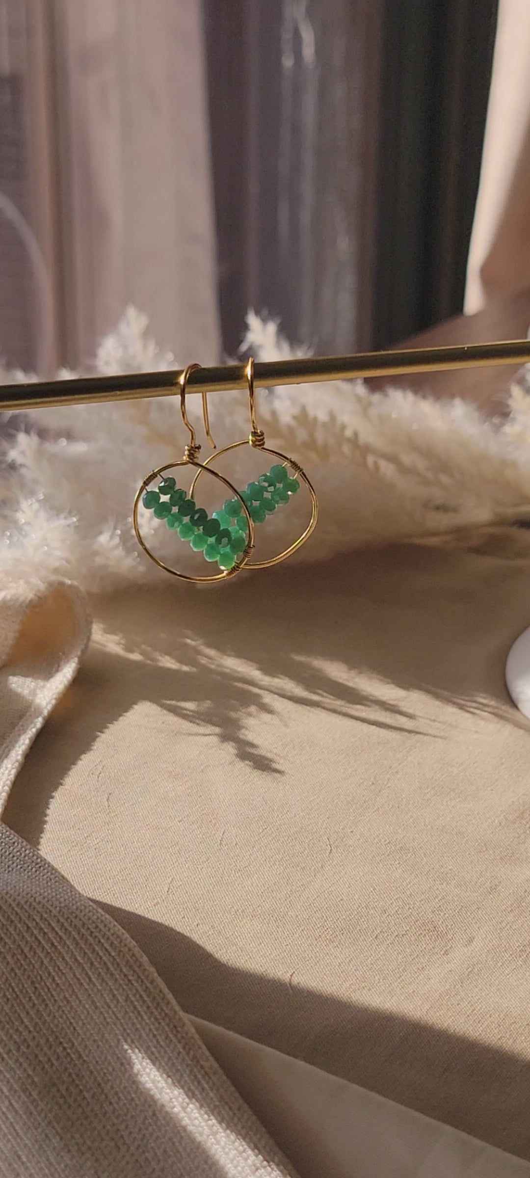 Hoop earrings - Gold Small Hoop Earrings, Minimalist Style