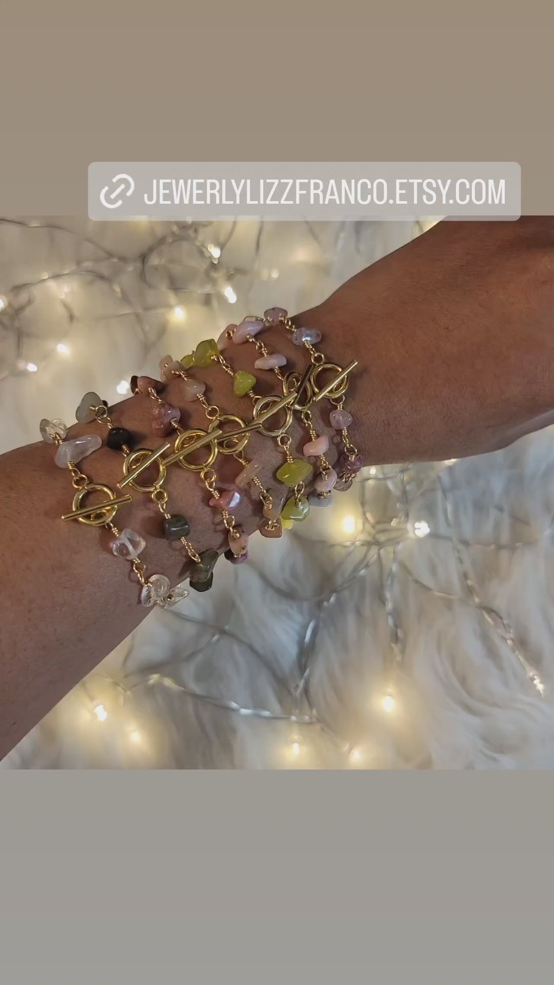 Aventurine Bracelet Minimalist - Gemstone Crystal Bracelet