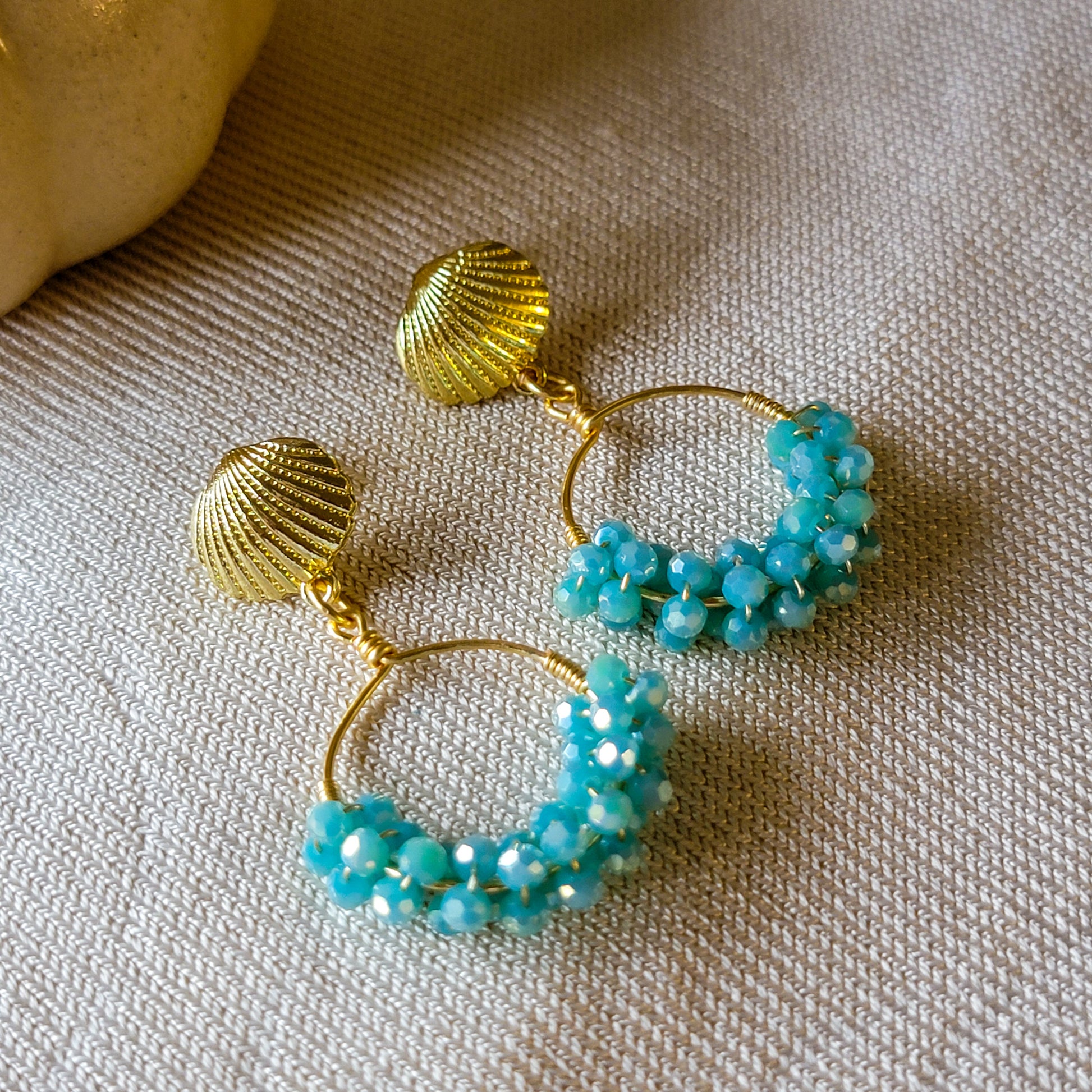 Dainty Hoops Earrings, Crystal Hoop Earrings, Gold hoop earrings, Thin Hoop Earrings, Boho hoop earrings, thick hoop earrings