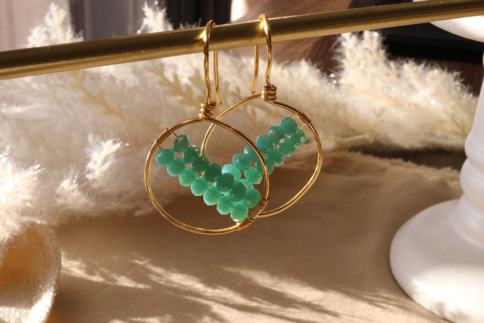 Hoop earrings - Gold Small Hoop Earrings, Minimalist Style
